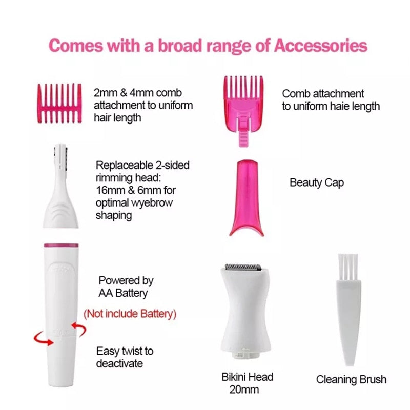 Multifunction Hair Removal Combo